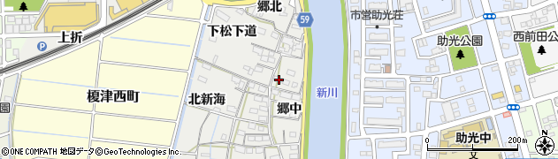 愛知県名古屋市中川区富田町大字榎津郷中1789周辺の地図