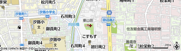 愛知県名古屋市瑞穂区初日町周辺の地図