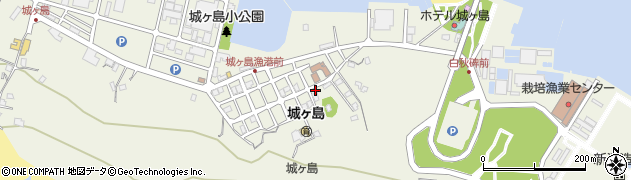神奈川県三浦市三崎町城ヶ島414周辺の地図