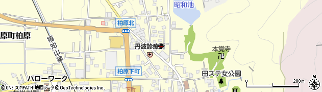 兵庫県丹波市柏原町柏原3396周辺の地図