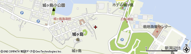 神奈川県三浦市三崎町城ヶ島378周辺の地図