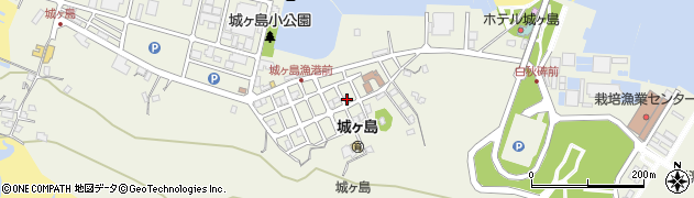 神奈川県三浦市三崎町城ヶ島436周辺の地図
