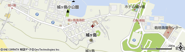 神奈川県三浦市三崎町城ヶ島413周辺の地図