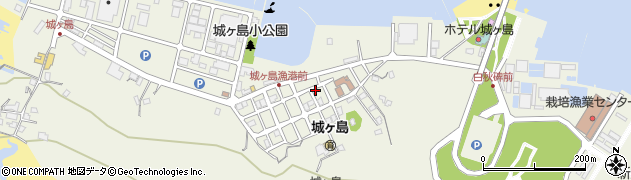 神奈川県三浦市三崎町城ヶ島434周辺の地図