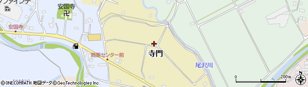 千葉県鴨川市寺門周辺の地図