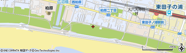 静岡県富士市西柏原新田周辺の地図