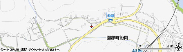 京都府南丹市園部町船岡（沢ノ本）周辺の地図