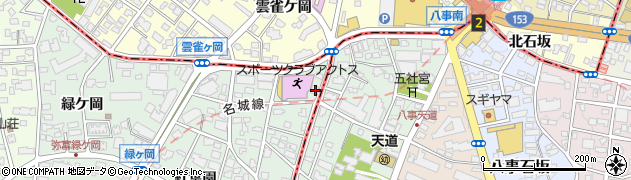 愛知県名古屋市瑞穂区彌富町円山3周辺の地図
