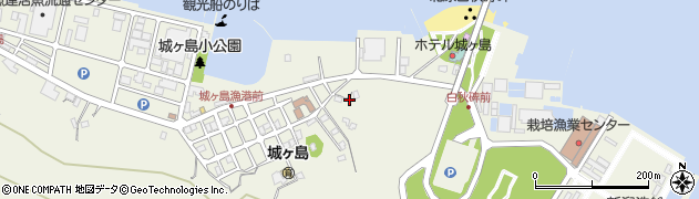 神奈川県三浦市三崎町城ヶ島380周辺の地図