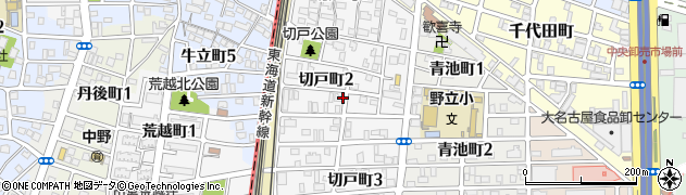 愛知県名古屋市熱田区切戸町周辺の地図