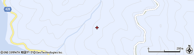 愛知県豊根村（北設楽郡）古真立（釜津）周辺の地図