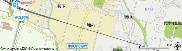愛知県豊田市東保見町垉六周辺の地図