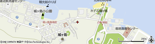 神奈川県三浦市三崎町城ヶ島379周辺の地図