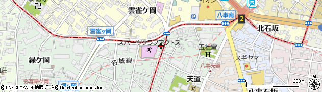 愛知県名古屋市瑞穂区彌富町円山2周辺の地図