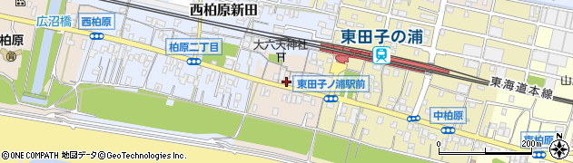 静岡県富士市沼田新田47周辺の地図