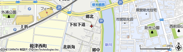 愛知県名古屋市中川区富田町大字榎津郷中1678周辺の地図