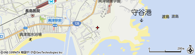 千葉県勝浦市興津19周辺の地図