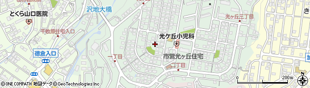 静岡県三島市光ケ丘11周辺の地図
