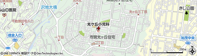 フジヤ食料品店光ケ丘店周辺の地図