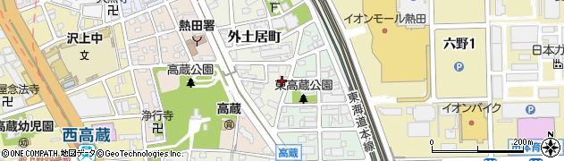 クマリフト株式会社　名古屋営業所周辺の地図