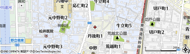 坂商店周辺の地図