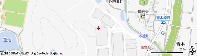 愛知県豊田市亀首町下西山周辺の地図