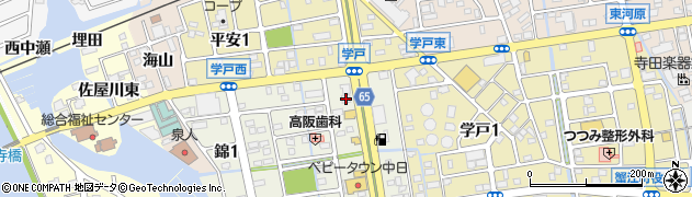 東建コーポレーション株式会社　蟹江支店周辺の地図