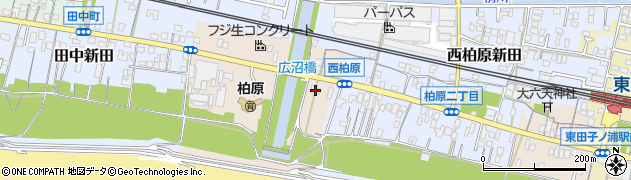 静岡県富士市沼田新田140周辺の地図