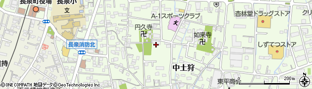 静岡県駿東郡長泉町中土狩577周辺の地図