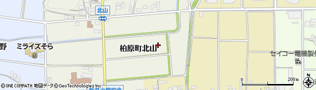 兵庫県丹波市柏原町北山周辺の地図