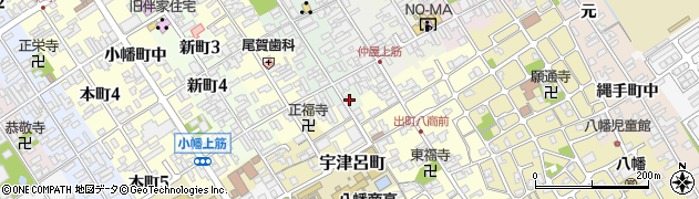 滋賀県近江八幡市為心町上40周辺の地図