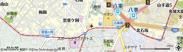 愛知県名古屋市昭和区広路町石坂10周辺の地図