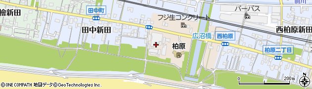 静岡県富士市沼田新田150周辺の地図