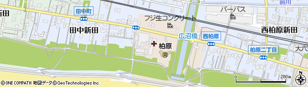 静岡県富士市沼田新田148周辺の地図