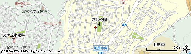 静岡県三島市加茂周辺の地図