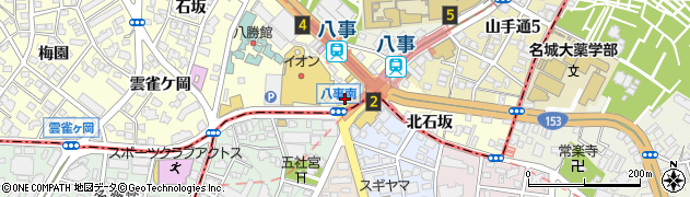 愛知県名古屋市昭和区広路町石坂1周辺の地図