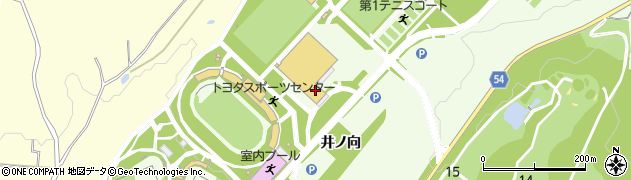 トヨタスポーツセンター周辺の地図
