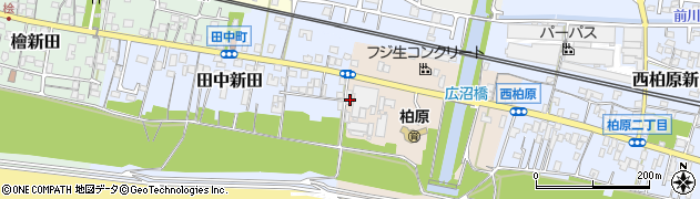 静岡県富士市沼田新田151周辺の地図