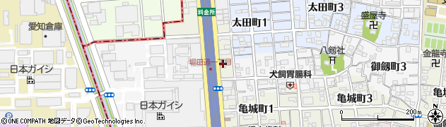 名古屋市役所健康福祉局　瑞穂区西部いきいき支援センター周辺の地図