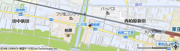 静岡県富士市沼田新田18周辺の地図