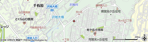 静岡県三島市光ケ丘14周辺の地図