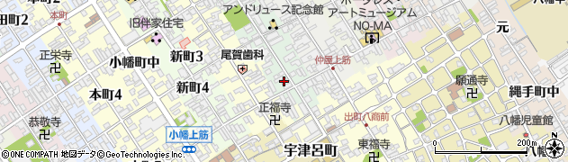 滋賀県近江八幡市為心町上28周辺の地図
