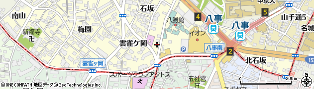 愛知県名古屋市昭和区広路町石坂11-5周辺の地図
