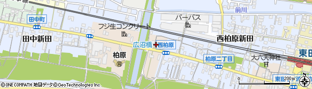 静岡県富士市沼田新田17周辺の地図