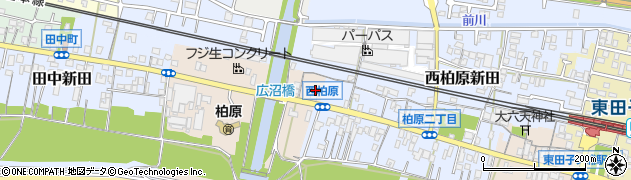 静岡県富士市沼田新田20周辺の地図