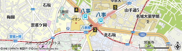 愛知県名古屋市昭和区広路町石坂36周辺の地図