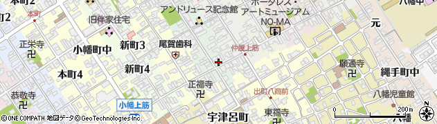 滋賀県近江八幡市為心町上4周辺の地図