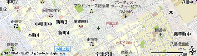滋賀県近江八幡市為心町上6周辺の地図