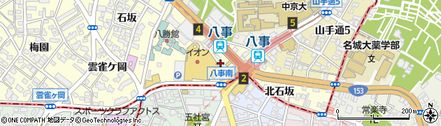 愛知県名古屋市昭和区広路町石坂2周辺の地図