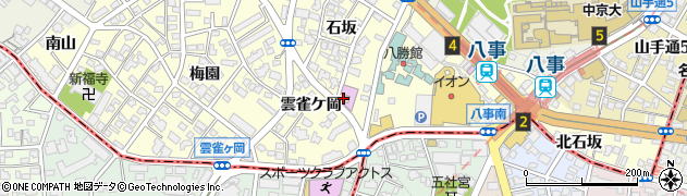 愛知県名古屋市昭和区広路町石坂11-4周辺の地図